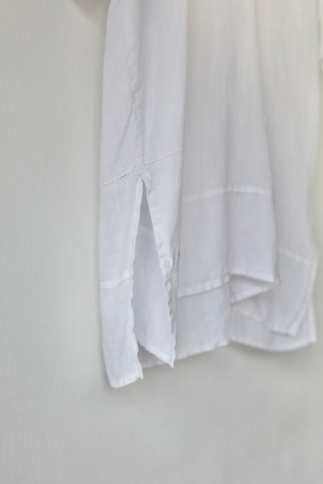 80s Asolo linen blouse in white
