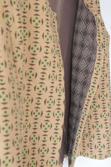 70s tailored knit vest