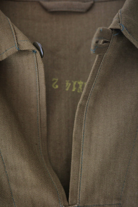 euro work shirt in olive