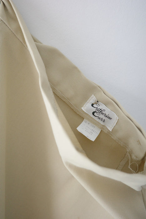 70s Wrap skirt in light sage