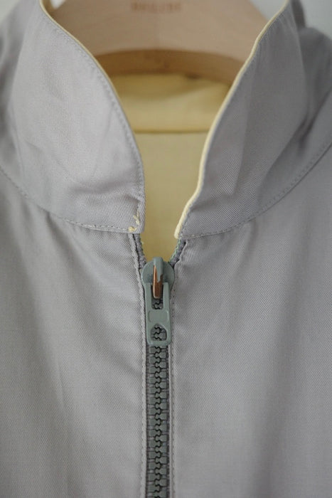 soft color block jacket