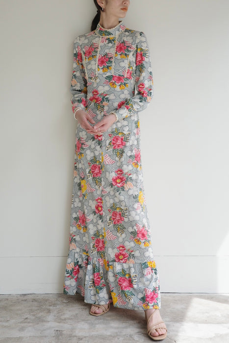 Flower patterned dress