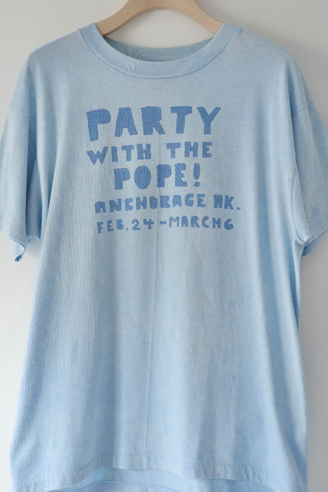 80s PARTY WITH THE POPE! t-shirt