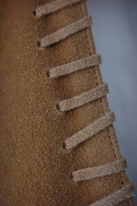 70s tailored suede vest