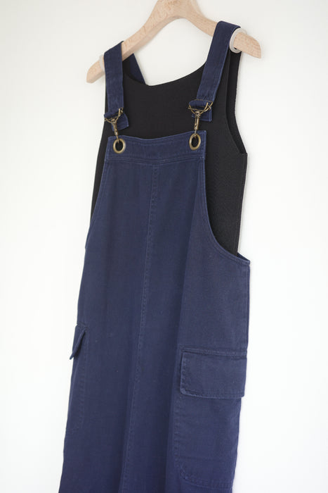 Jumper dress in Navy