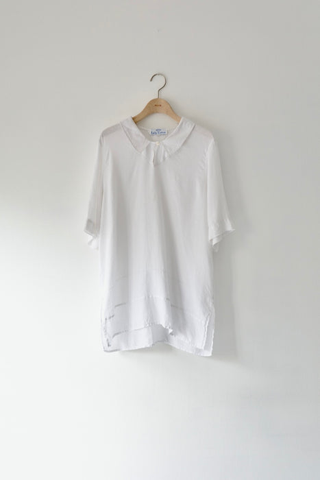 80s Asolo linen blouse in white
