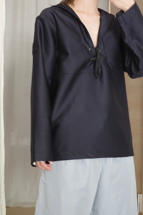 italian navy pullover