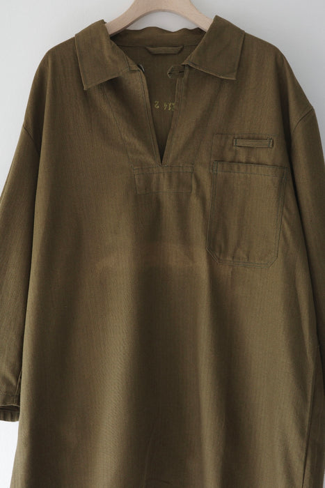 euro work shirt in olive