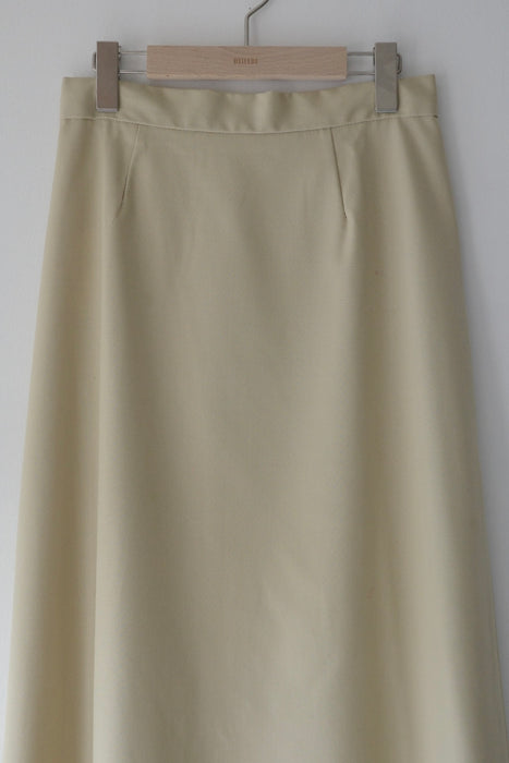 70s Wrap skirt in light sage