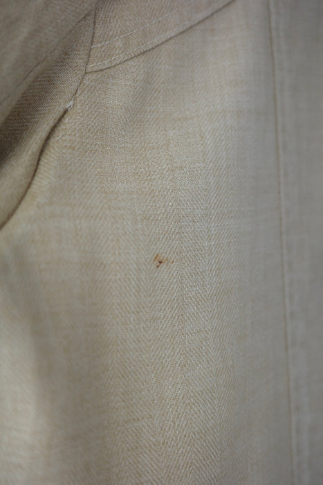 70s work blazer in sand beige